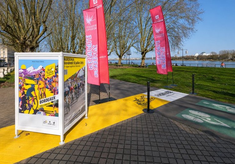 Tour de France à Bordeaux : sprint attendu, quais fermés