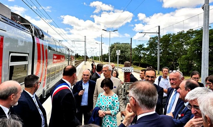 À Saint-Loubès, le RER girondin prend de la longueur