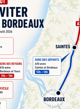 15 août : quels axes et horaires éviter autour de Bordeaux ?