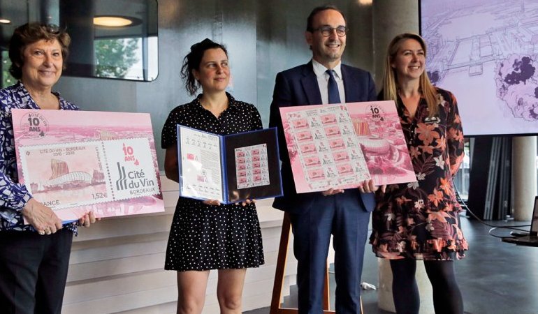 La Cité du vin accède à la philatélie