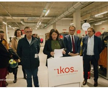 Inauguration du nouveau magasin IKOS à Ginko