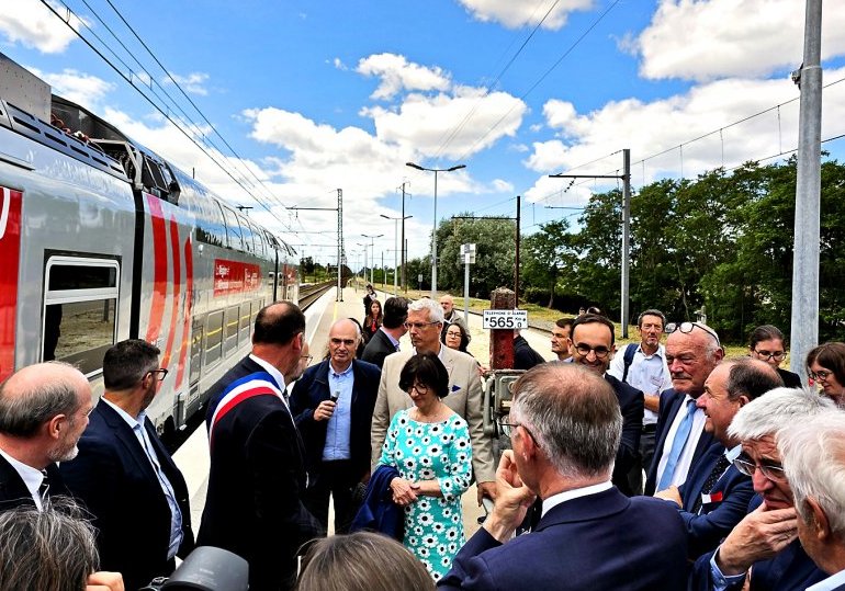 À Saint-Loubès, le RER girondin prend de la longueur