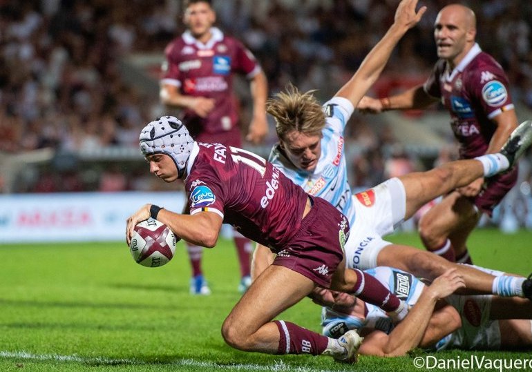 L'UBB explose la défense du Racing et prend la tête du Top 14