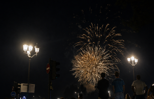 À Bordeaux, le feu d'artifice a suivi la défaite des Bleus