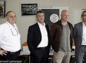 Jean-François Blanchet, Franck Chaume, Philippe Etchebest et Frédéric Espugne-Darses