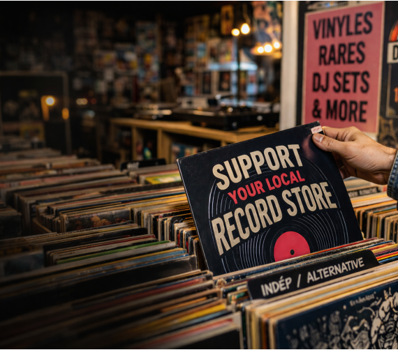 Bordeaux : le vinyle reprend vie pour le Disquaire Day