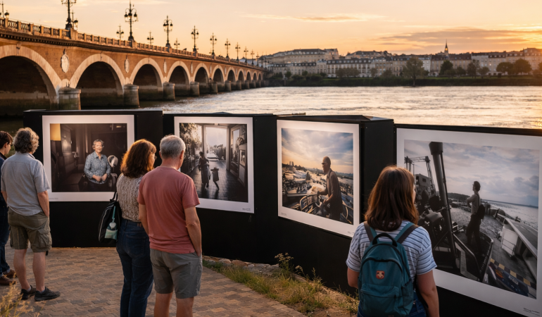 Bordeaux : la ville devient galerie photo à ciel ouvert