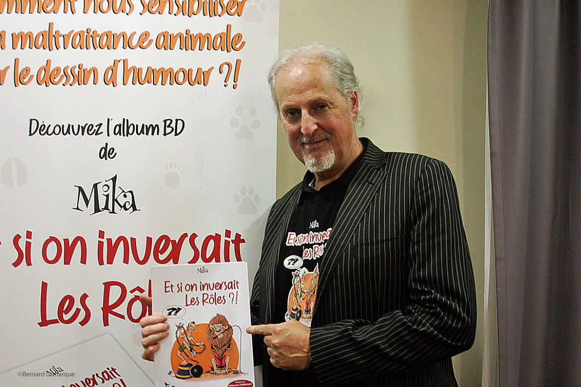 Bernard Mika a lancé sa bande dessinée