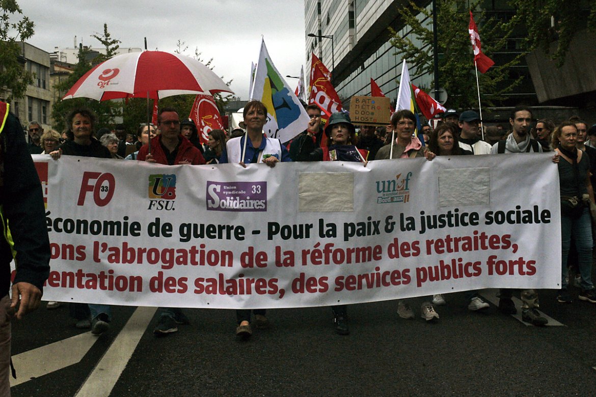Bordeaux, 18 septembre : rassemblement à 14 h et conseils trafic