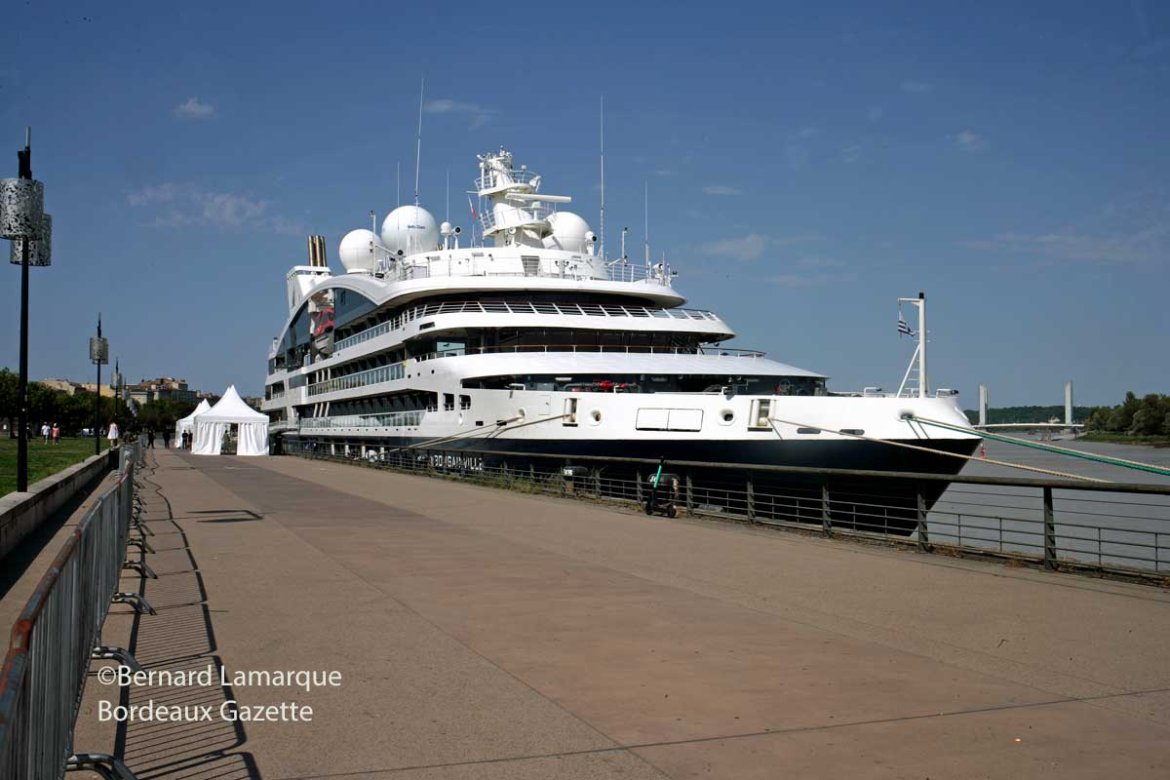 Bordeaux a eu son paquebot de croisière cet été