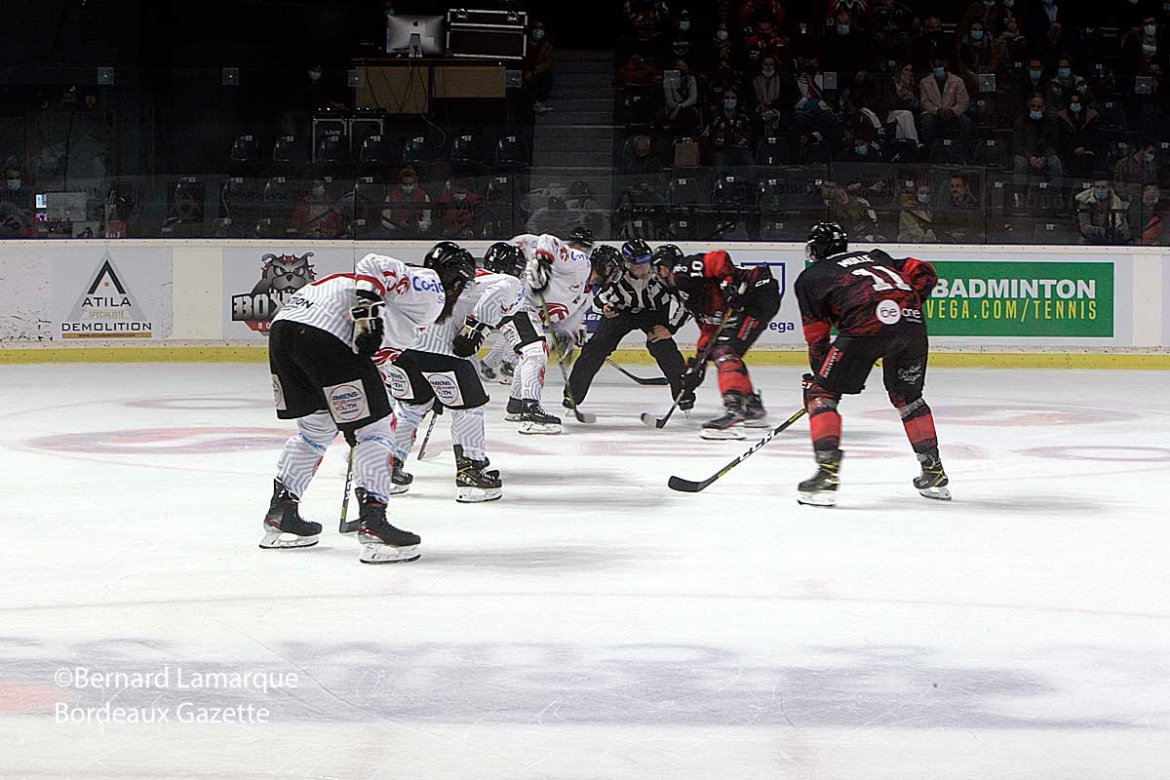 Les Boxers s'inclinent sur leur glace face à Amiens