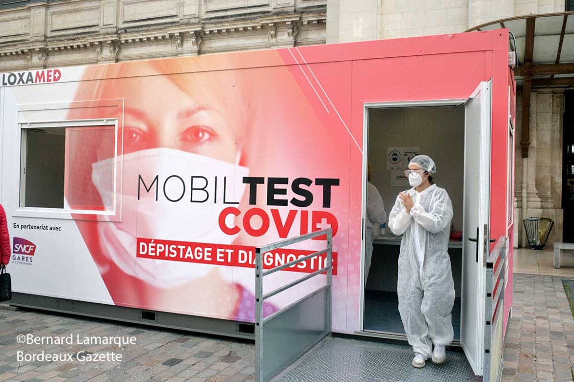On teste au plus près du départ gare Saint-Jean