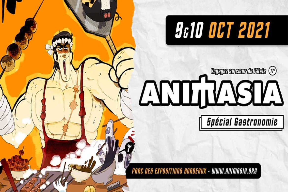 Bordeaux : Animasia 2021 les 9 et 10 octobre au Parc des Expositions