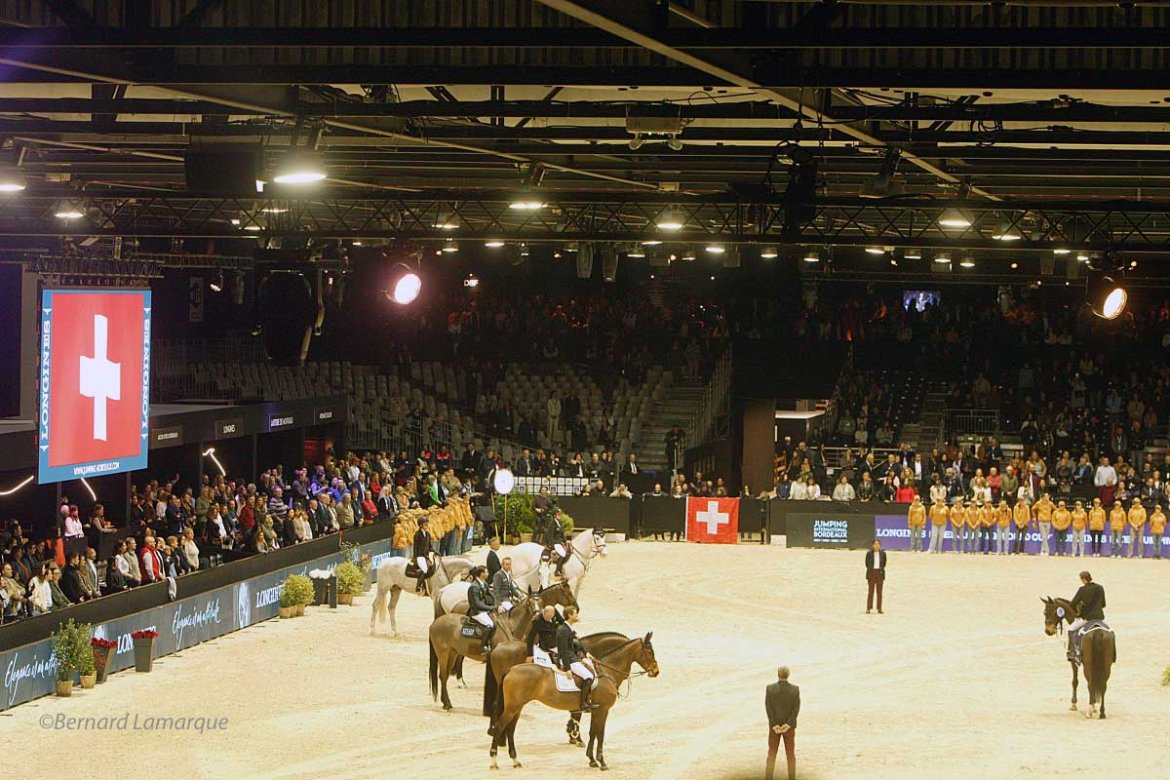 Martin Fuchs s'impose au Jumping Coupe du Monde de Bordeaux