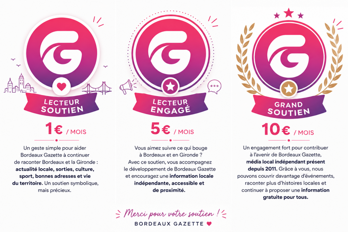 Soutenir Bordeaux Gazette