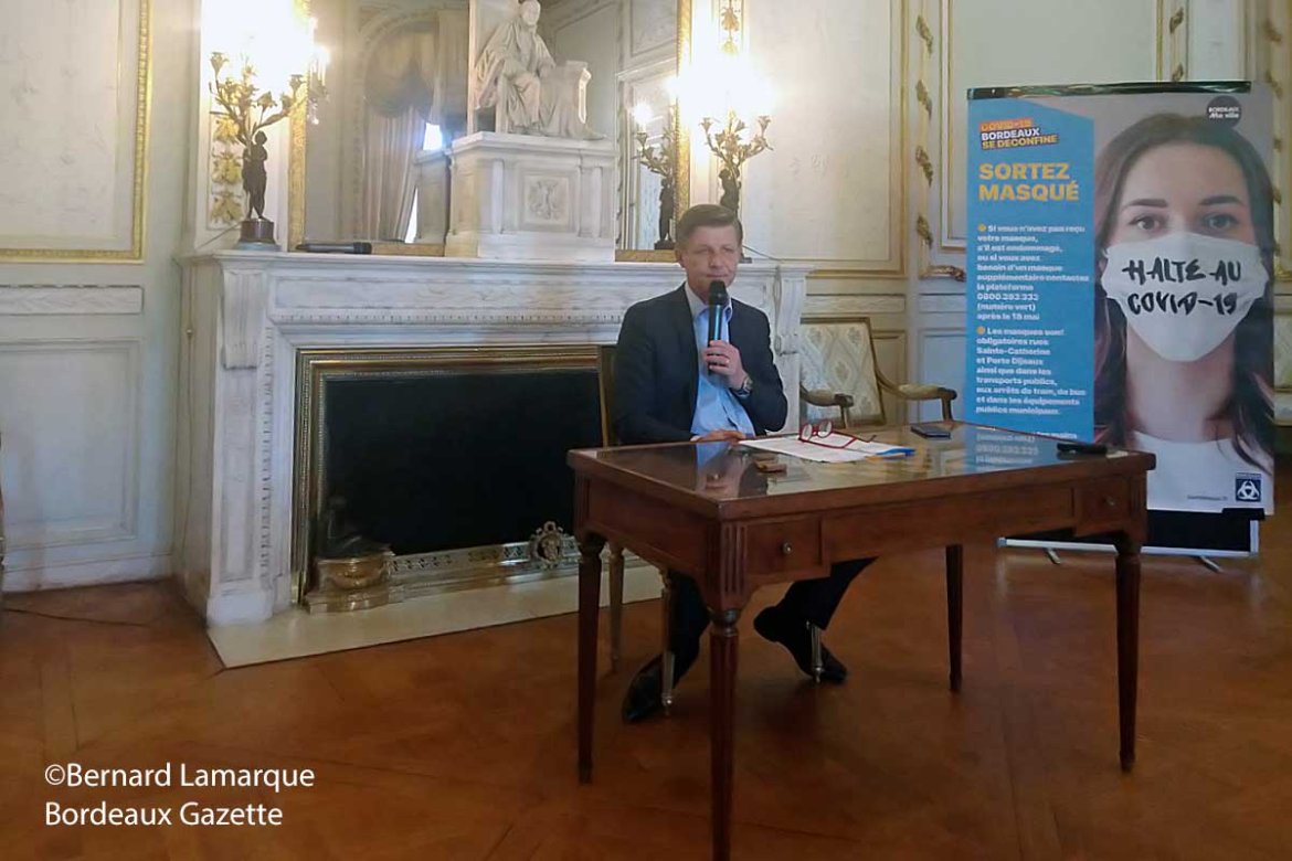 Nicolas Florian a fait le point sur la situation bordelaise