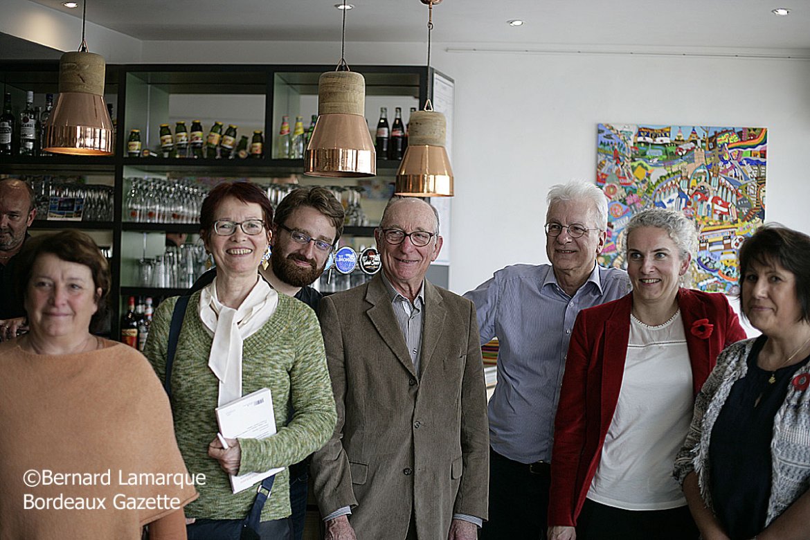 Delphine Batho et Dominique Bourg à Bordeaux