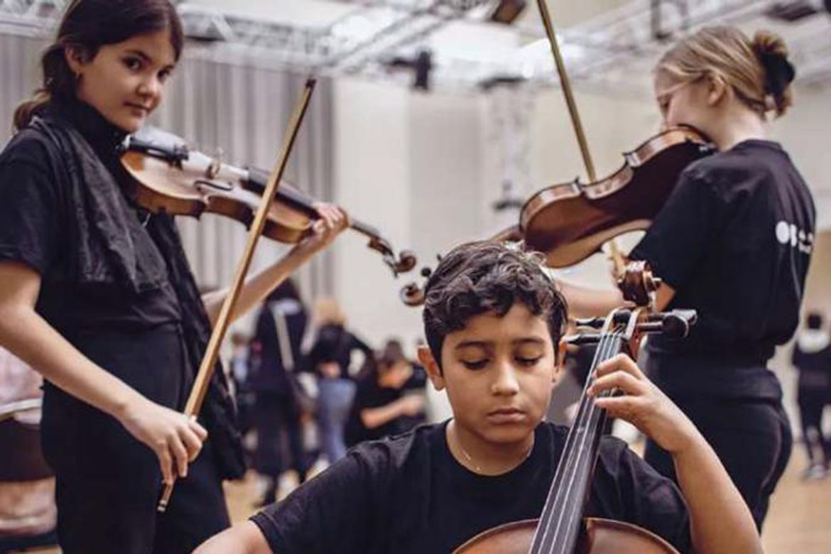 Les enfants de l'orchestre démos 3 donneront leur premier grand concert le samedi 15 juin à 17h00 á l'auditorium
