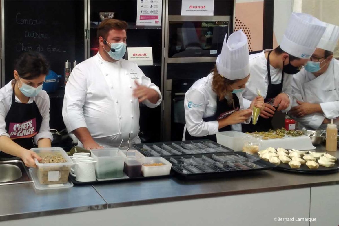 Bordeaux Saint-Jean : Animation Chefs de gare