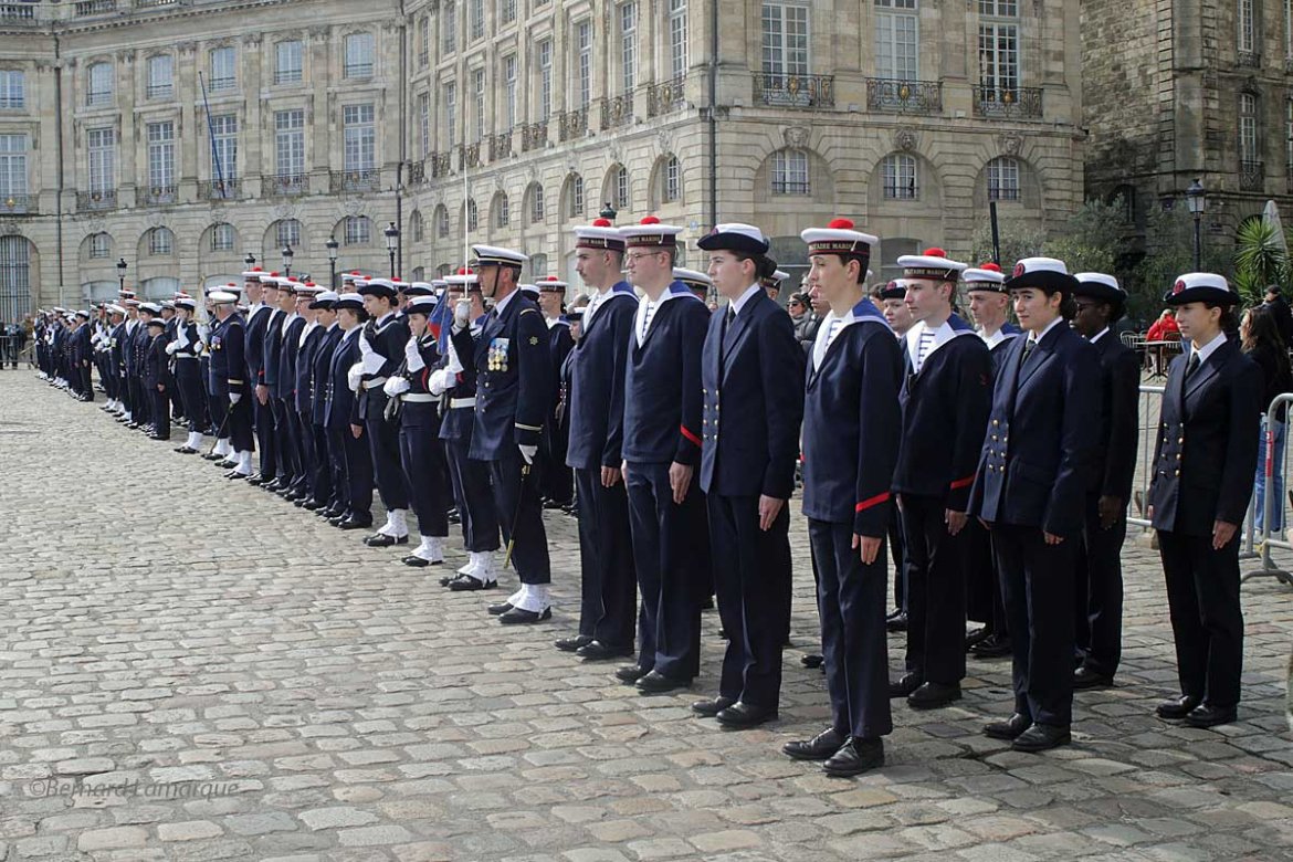 Journée nationale des Préparations Militaires Marine à Bordeaux