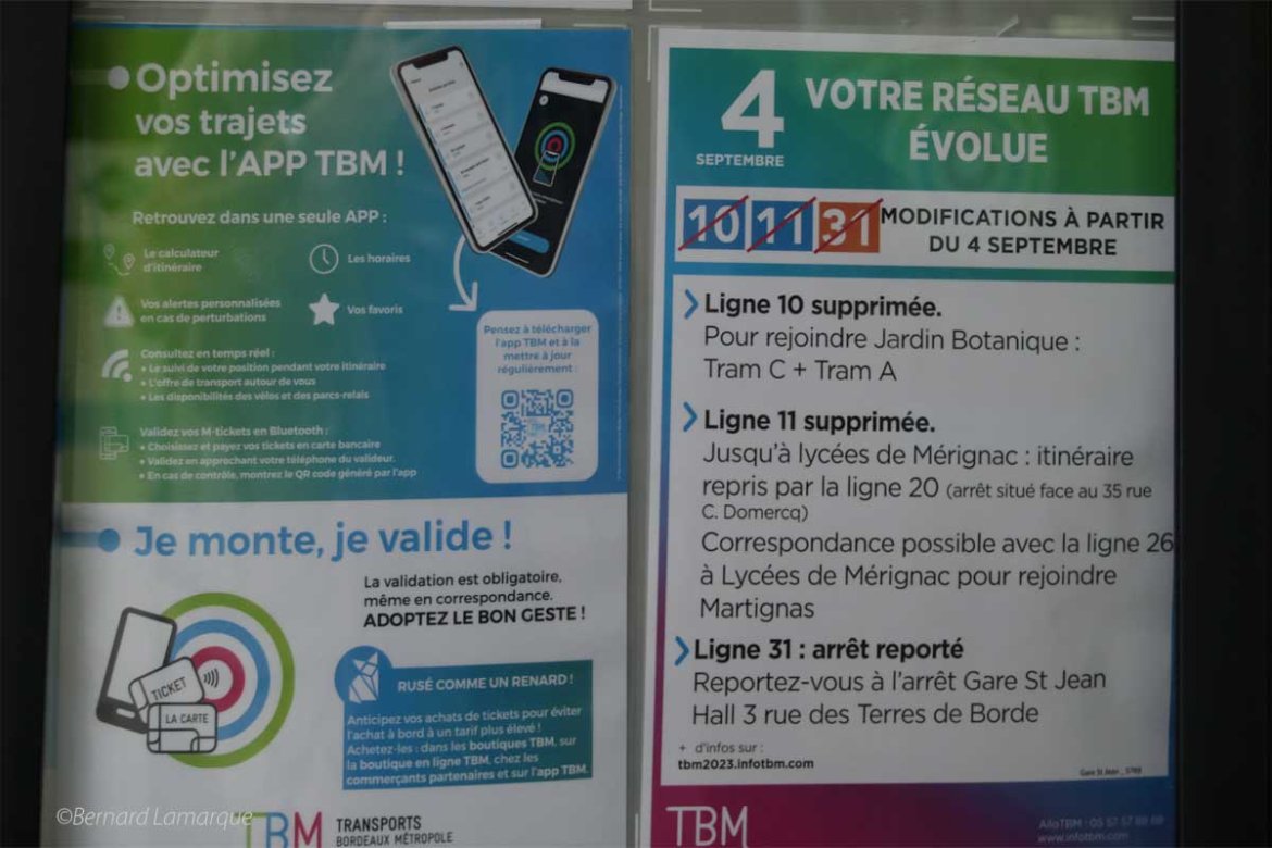 TBM : massacre de la ligne 11 et suppression de la 12 et de la 10