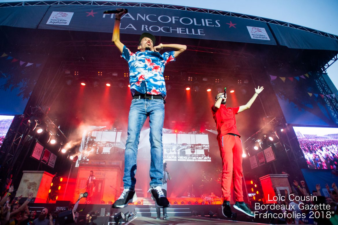 La Rochelle explose sur ce 3ème jour des Francofolies de la Rochelle.