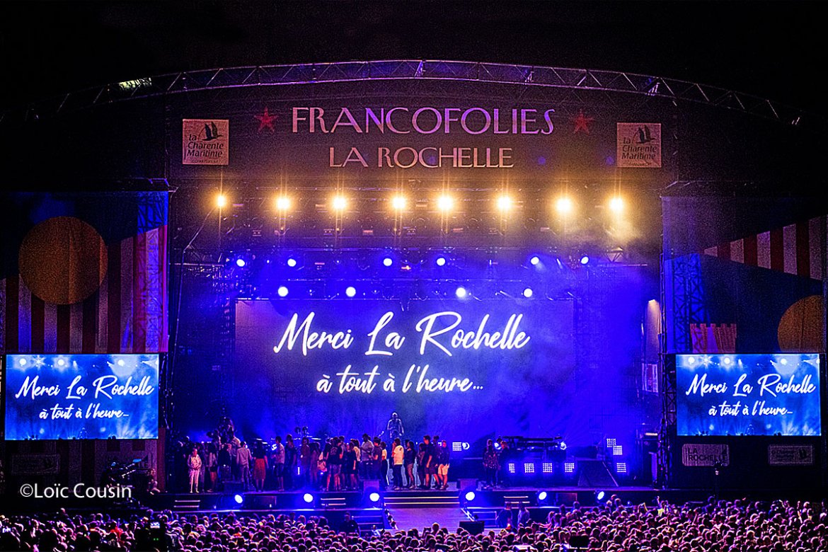 Clap de fin aux Francofolies de la Rochelle.
