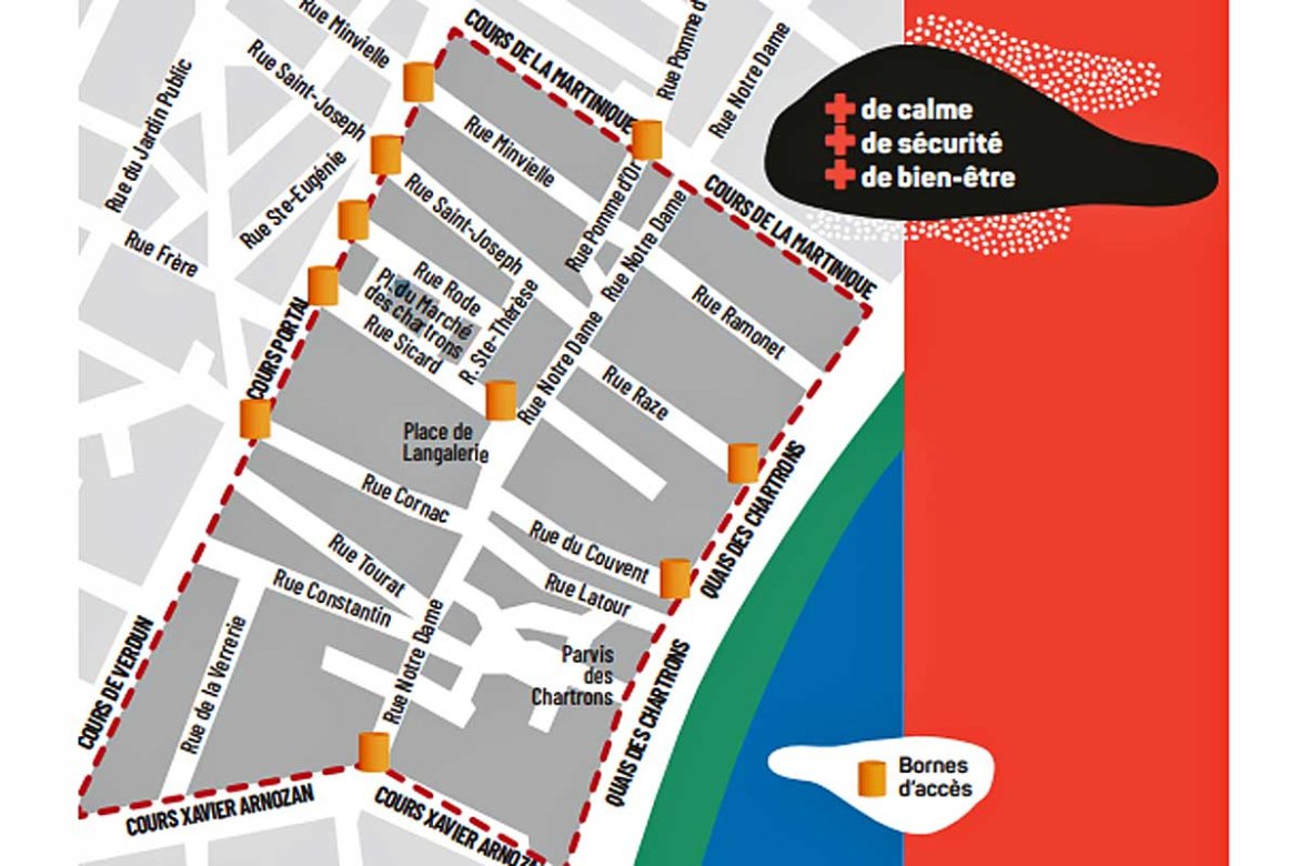 Les Chartrons se transforment en quartier piétons