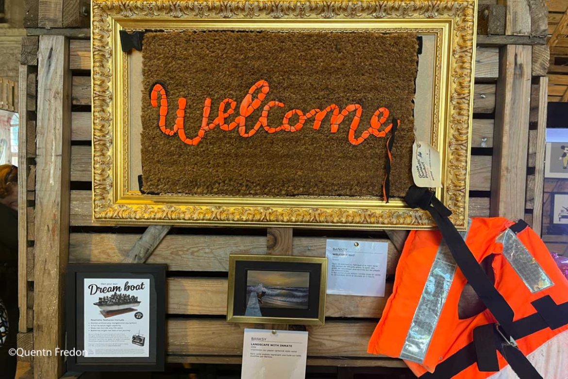 Une exposition sur Banksy s'arrête à Libourne