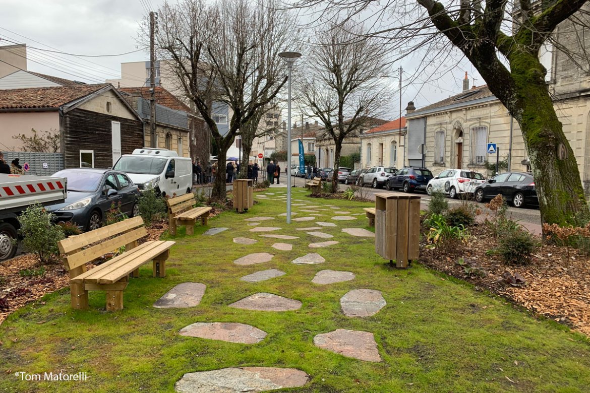 La "nouvelle" place Émile Zola inaugurée à Talence
