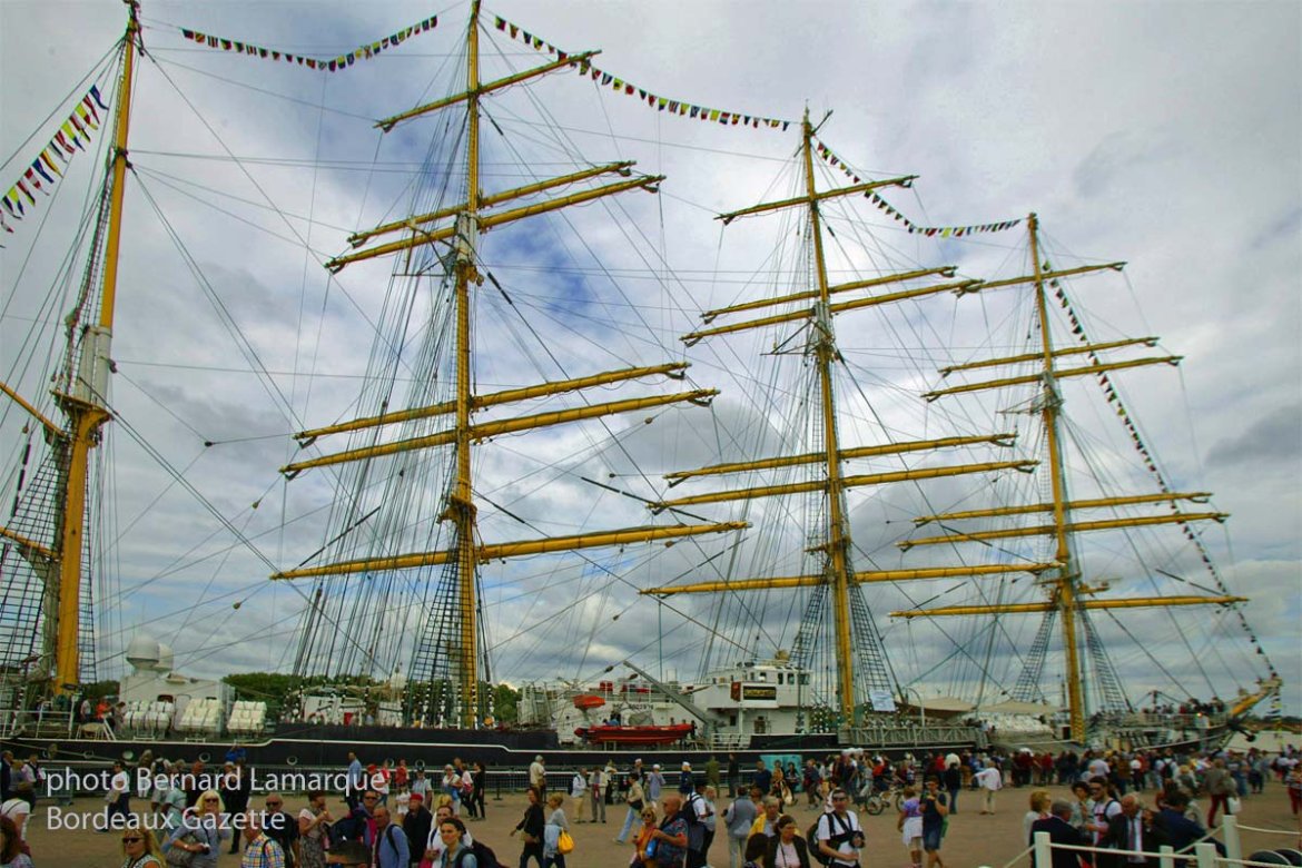 Les grands voiliers à Bordeaux