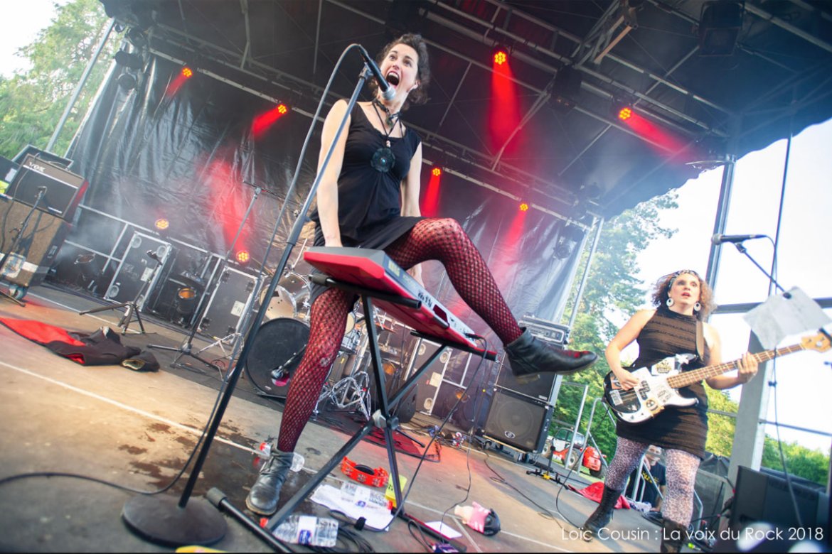 La voix du rock, une première soirée folle.