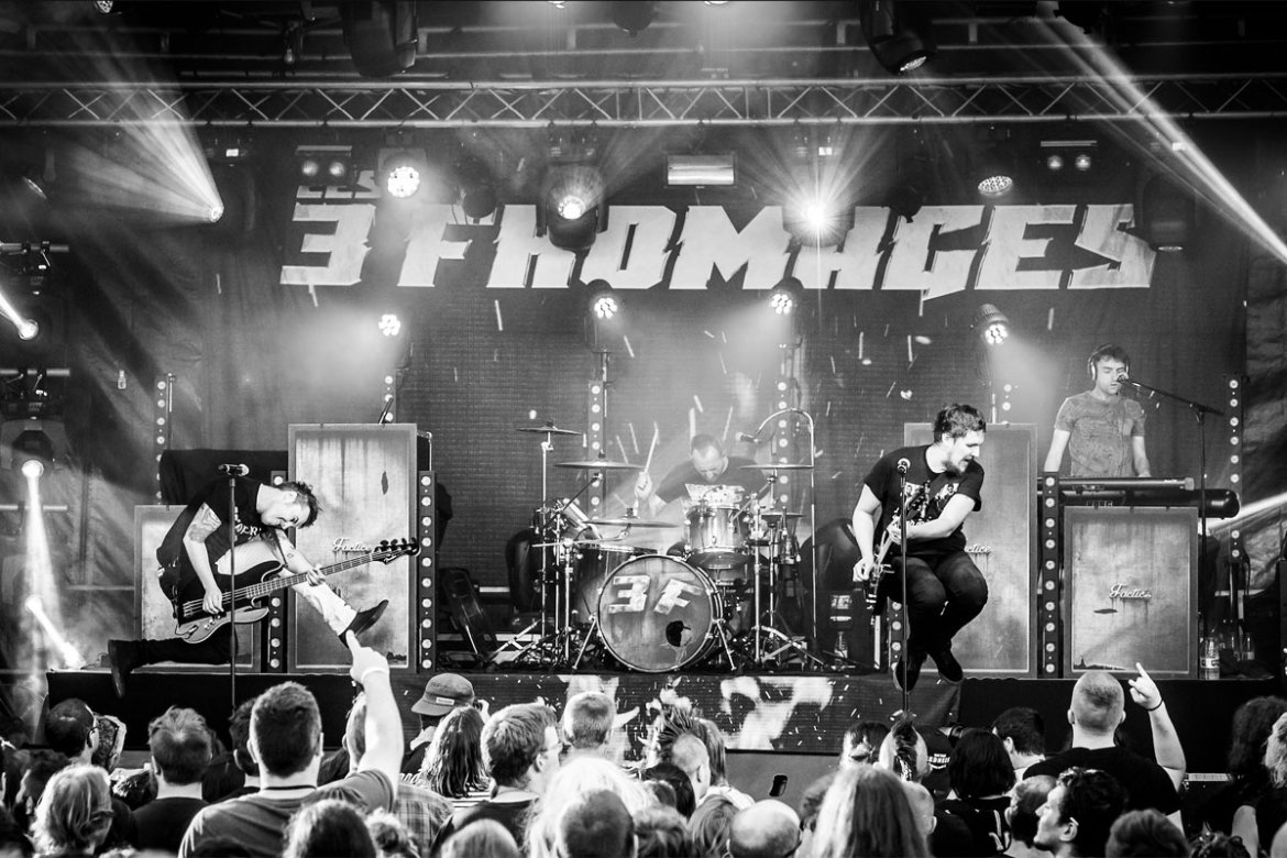 Interview du groupe "les 3 fromages"
