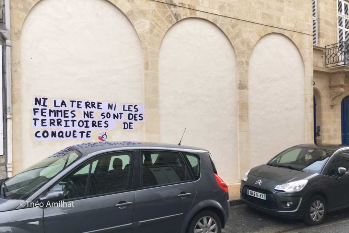 L'écoféminisme s'exprime sur les murs Bordelais et prépare son 8 mars