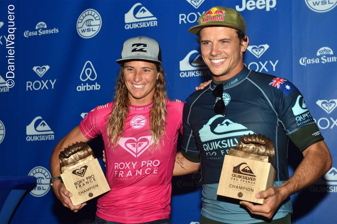 Wilson et Conlongue triomphent à Hossegor