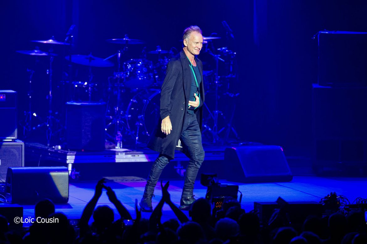 Sting à Bordeaux, un concert à bras le corps.