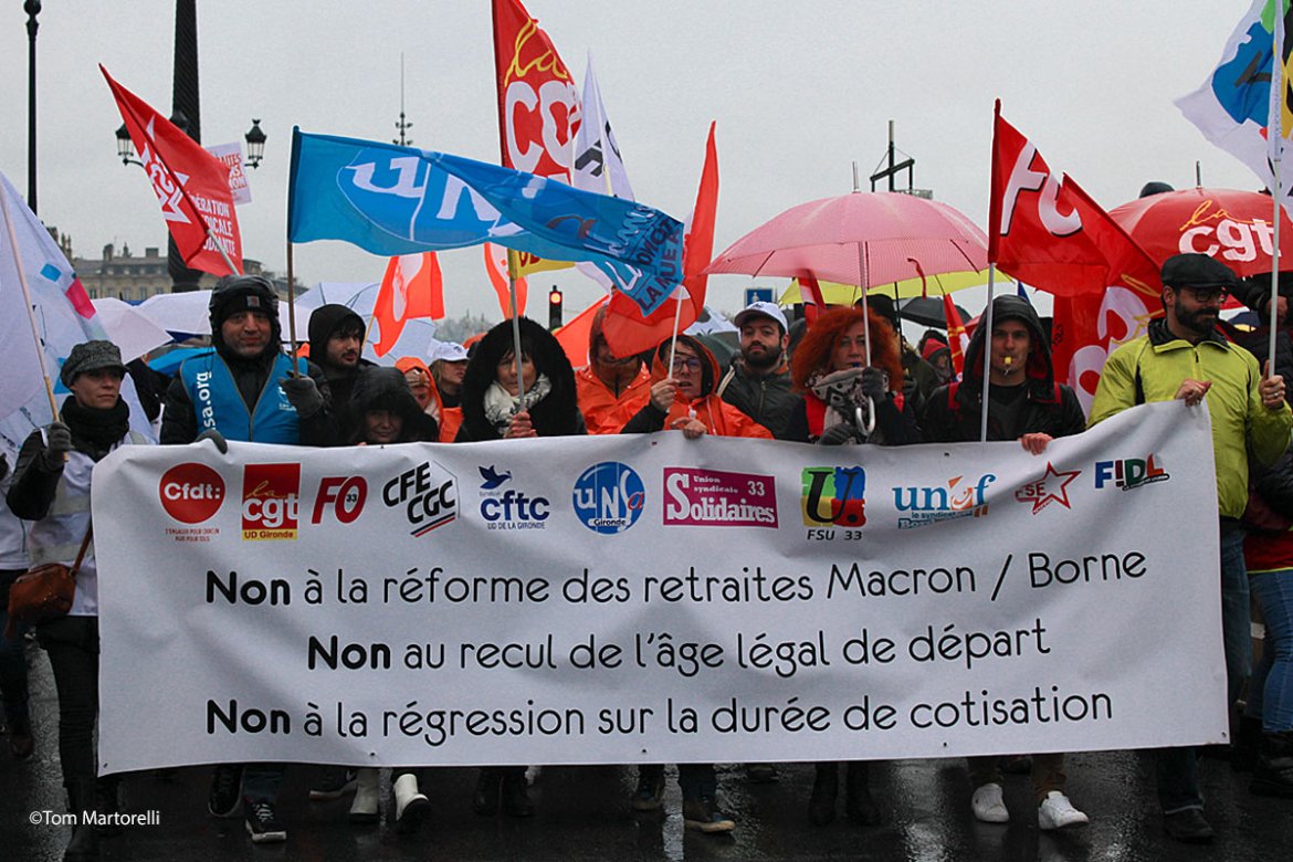 Manifestations du 19 janvier : plusieurs dizaines de milliers de Bordelais dans les rues