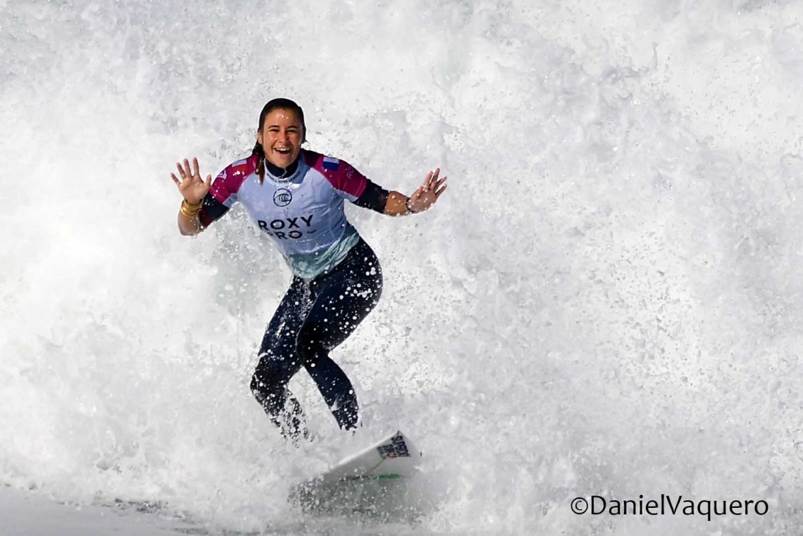 Johanne Defay en demi finale à Hossegor