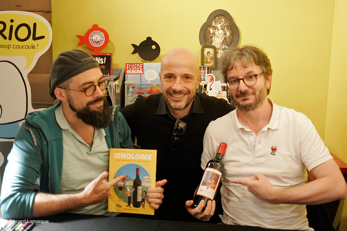 Œnologix, la découverte des vignobles et du vin en bande dessinée