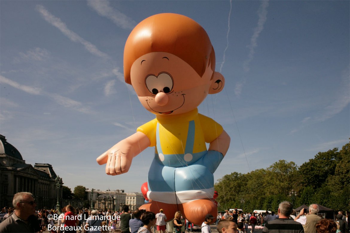 Balloon's Day Parade de la Fête de la BD à Bruxelles