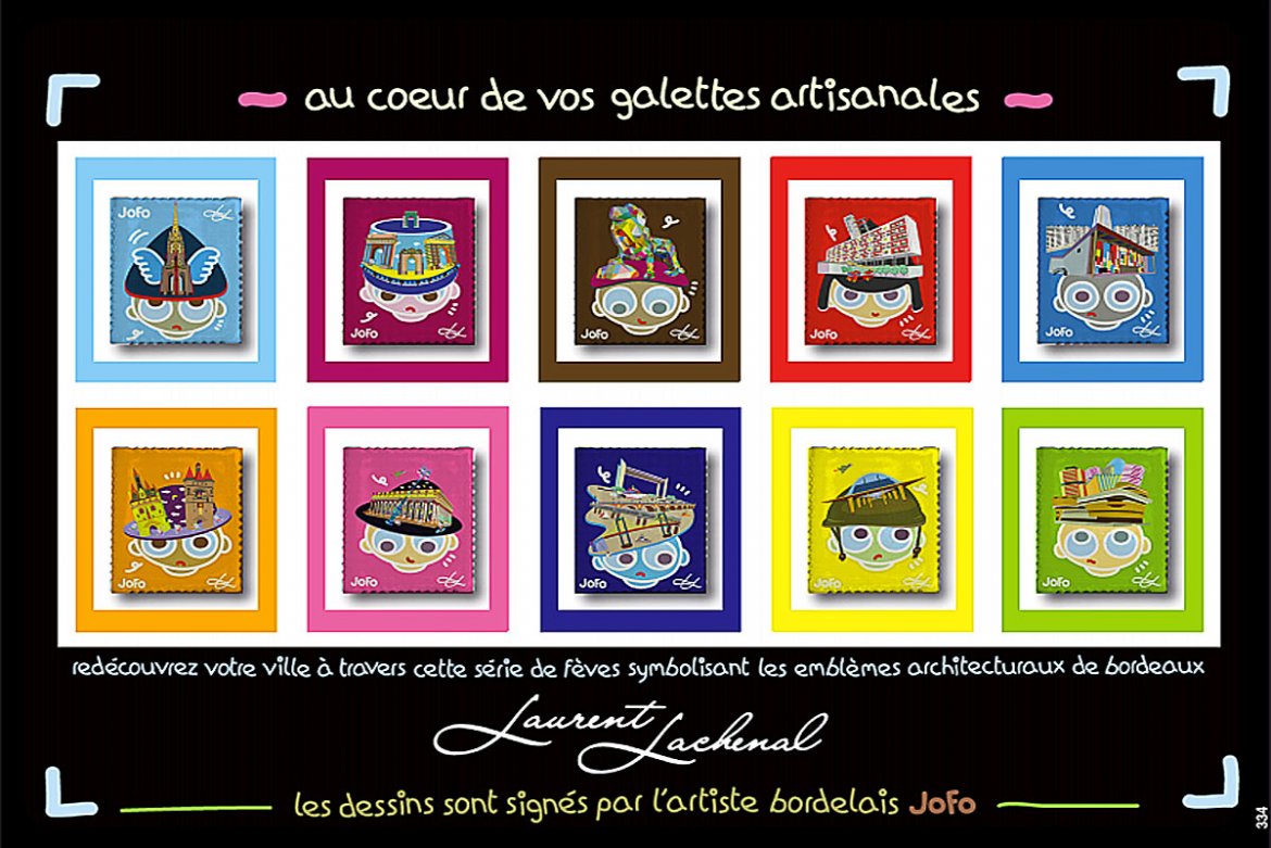 La maison Lachenal met des fèves Jofo dans ses galettes