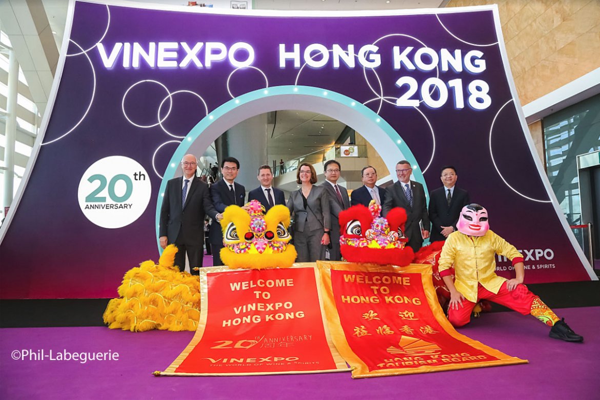 Vinexpo Hong Kong 2018 s'ouvre en fanfare !