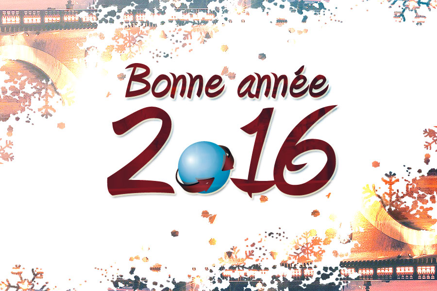 Bonne année 2016 !!!